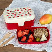 Rex London - Lunchbox met bakje Little Strawberry