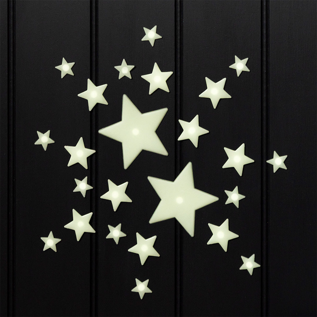 Rex London - Glow-in-the-dark Sterren Set (24 stuks)
