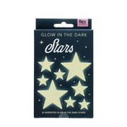 Rex London - Glow-in-the-dark Sterren Set (24 stuks)