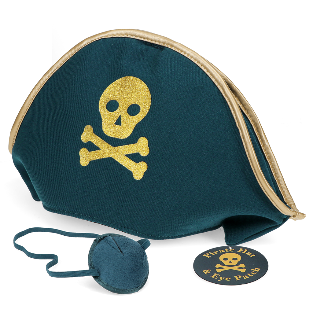 Rex London - Piratenhoed en Ooglapje Set
