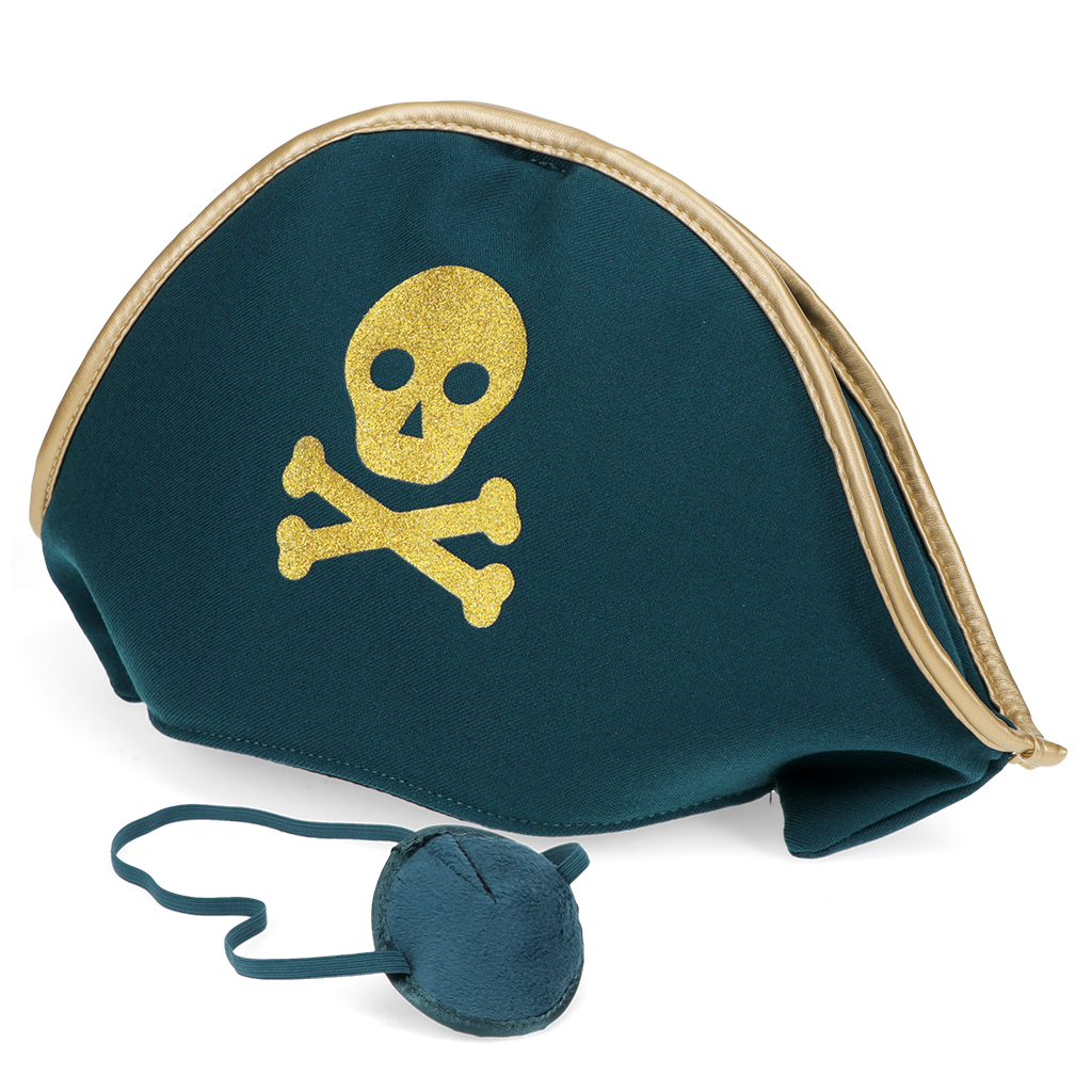 Rex London - Piratenhoed en Ooglapje Set