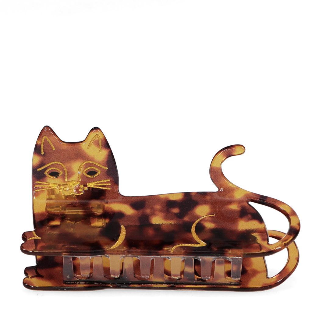 Rex London - Haarclip met zittende kat