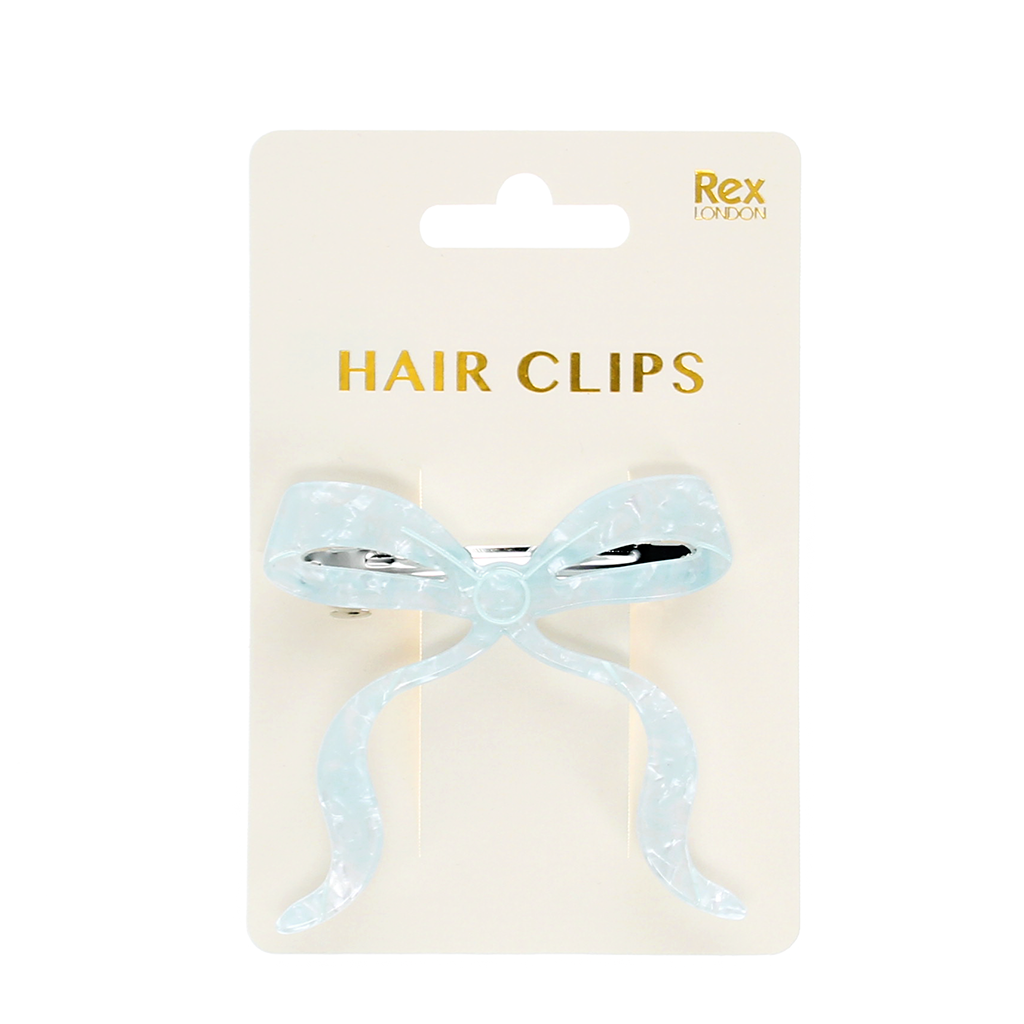 Rex London - Haarspeld Blauwe Strik