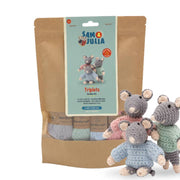 Het Muizenhuis - Sam & Julia - Haakpakket - Drieling