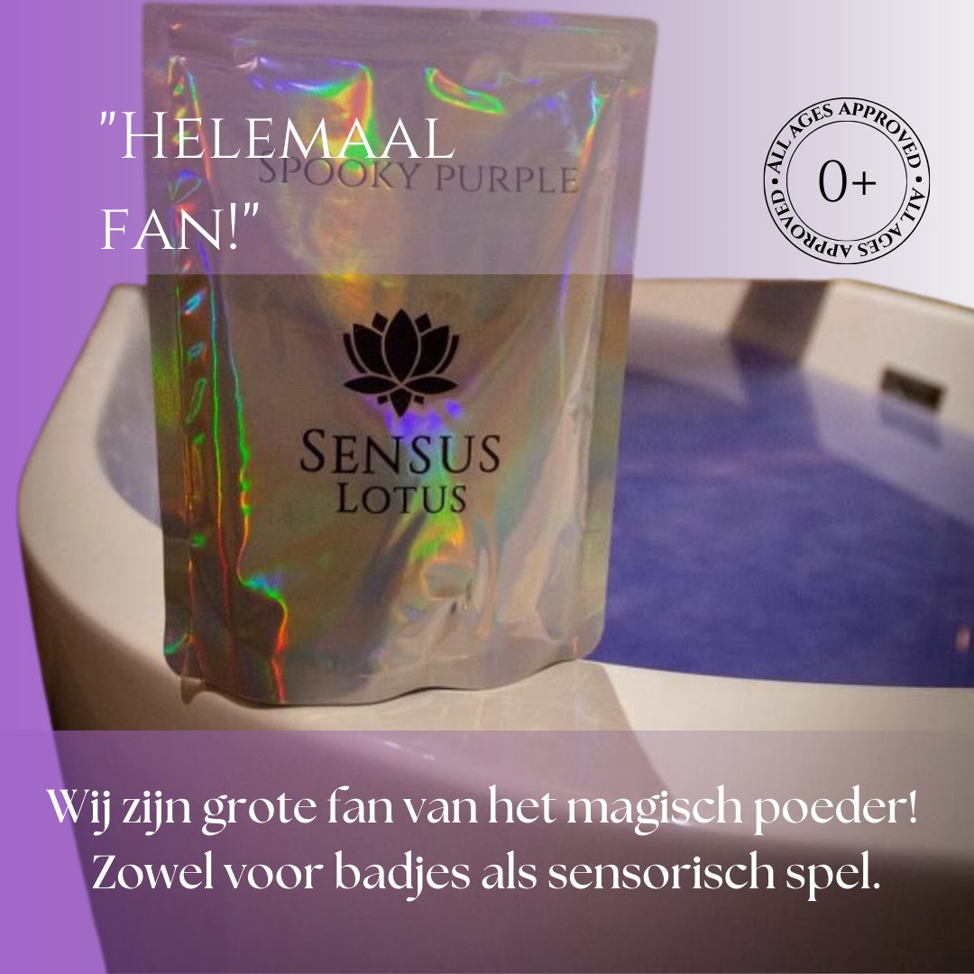 Sensus Lotus - Magisch Badpoeder Spooky Purple