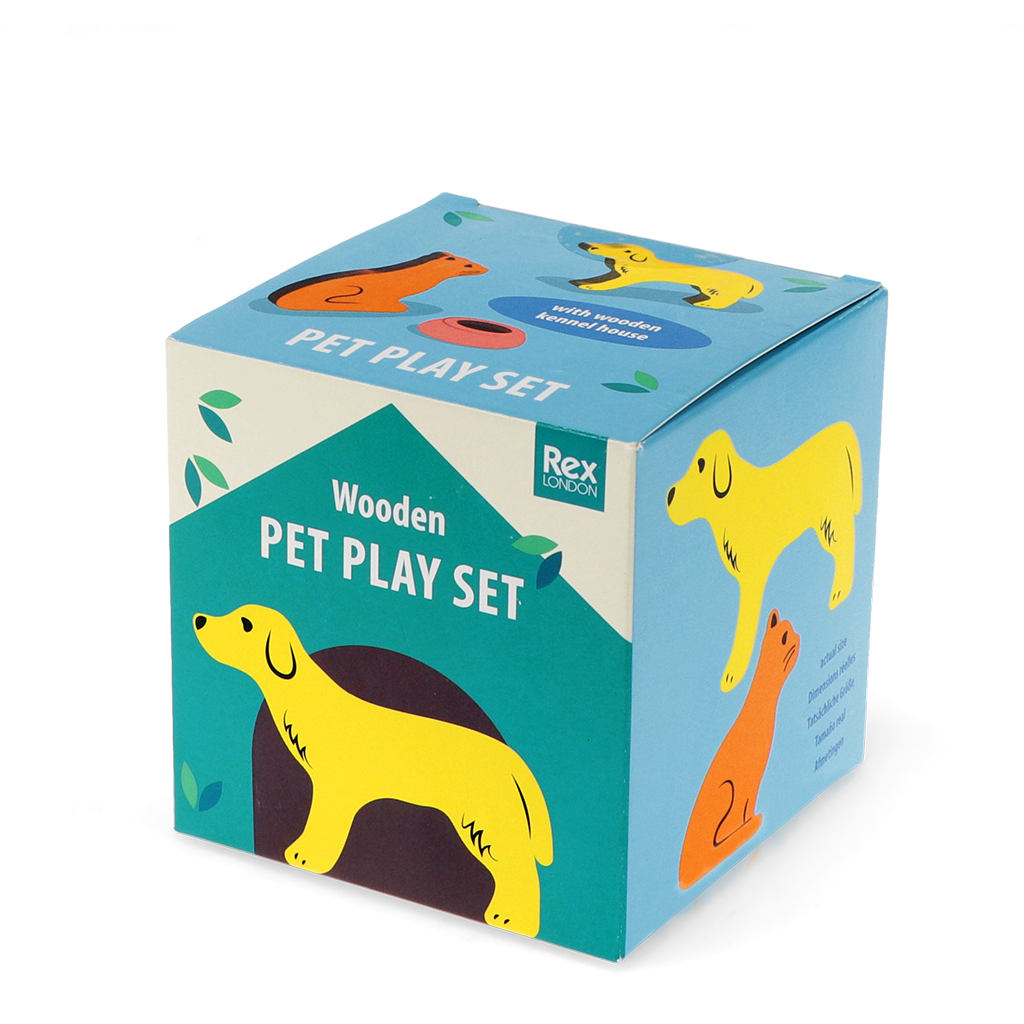 Rex London - Houten Huisdieren Speelset