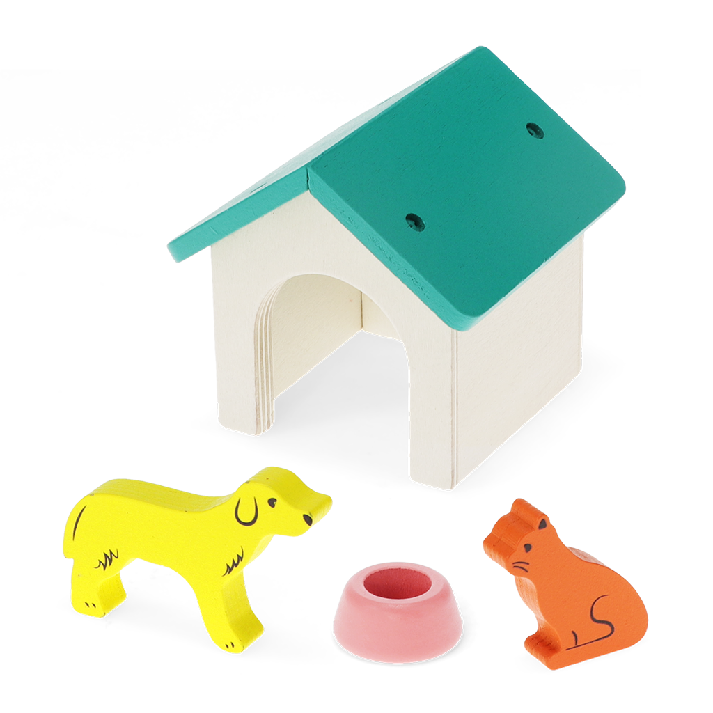Rex London - Houten Huisdieren Speelset