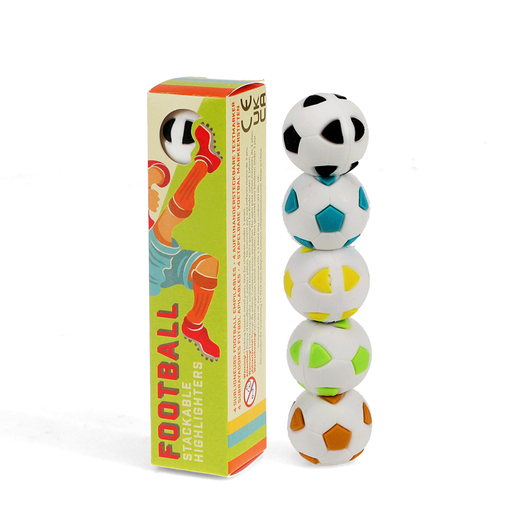 Rex London - Stapelbare Markeerstiften Set Voetbal