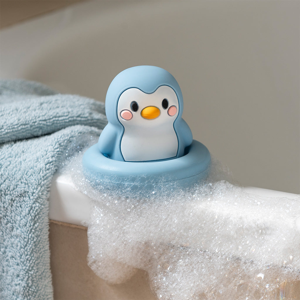 Rex London - Badspeeltje Siliconen Blauwe Pinguïn