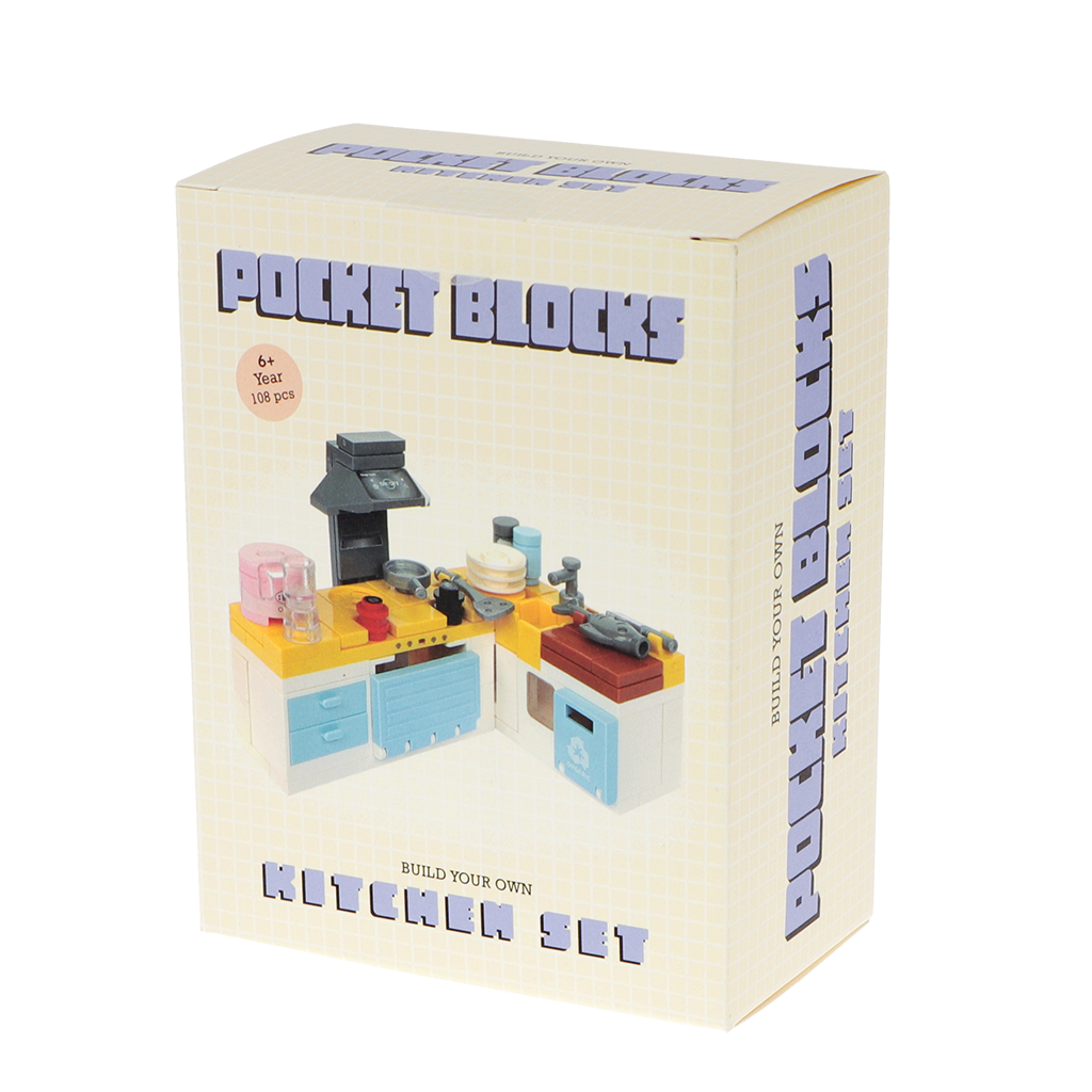 Rex London - Bouw je eigen pocket blokkenset - Keuken