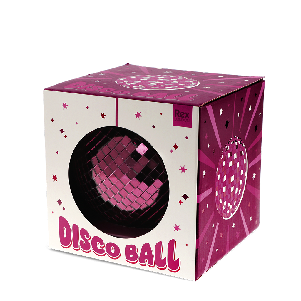 Rex London - Hangende Discobal (15cm) - Pruim