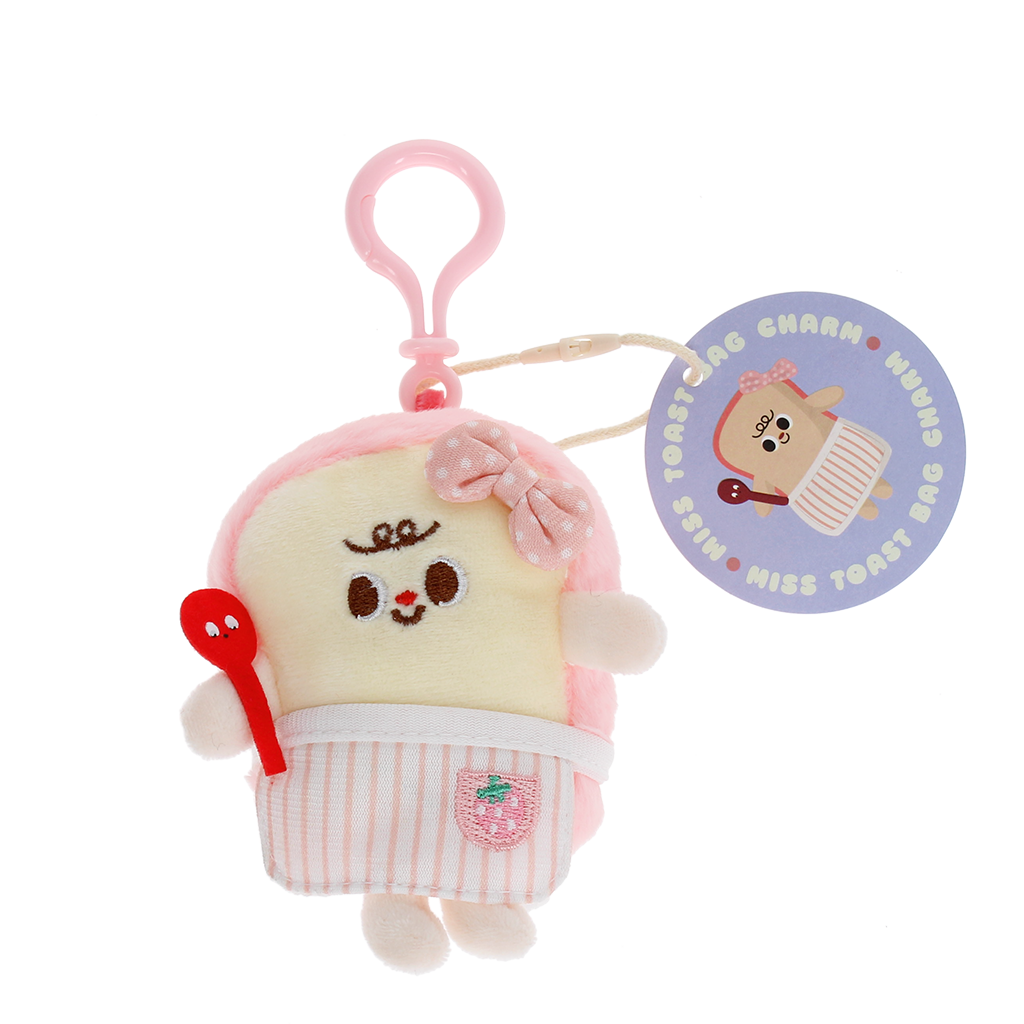 Rex London - Pluche tashanger Miss Toast