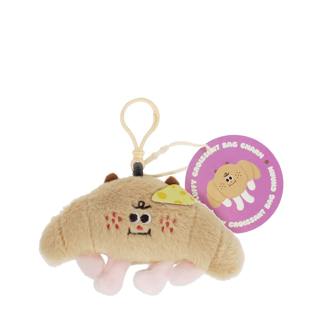 Rex London - Pluche tasaccessoire croissant