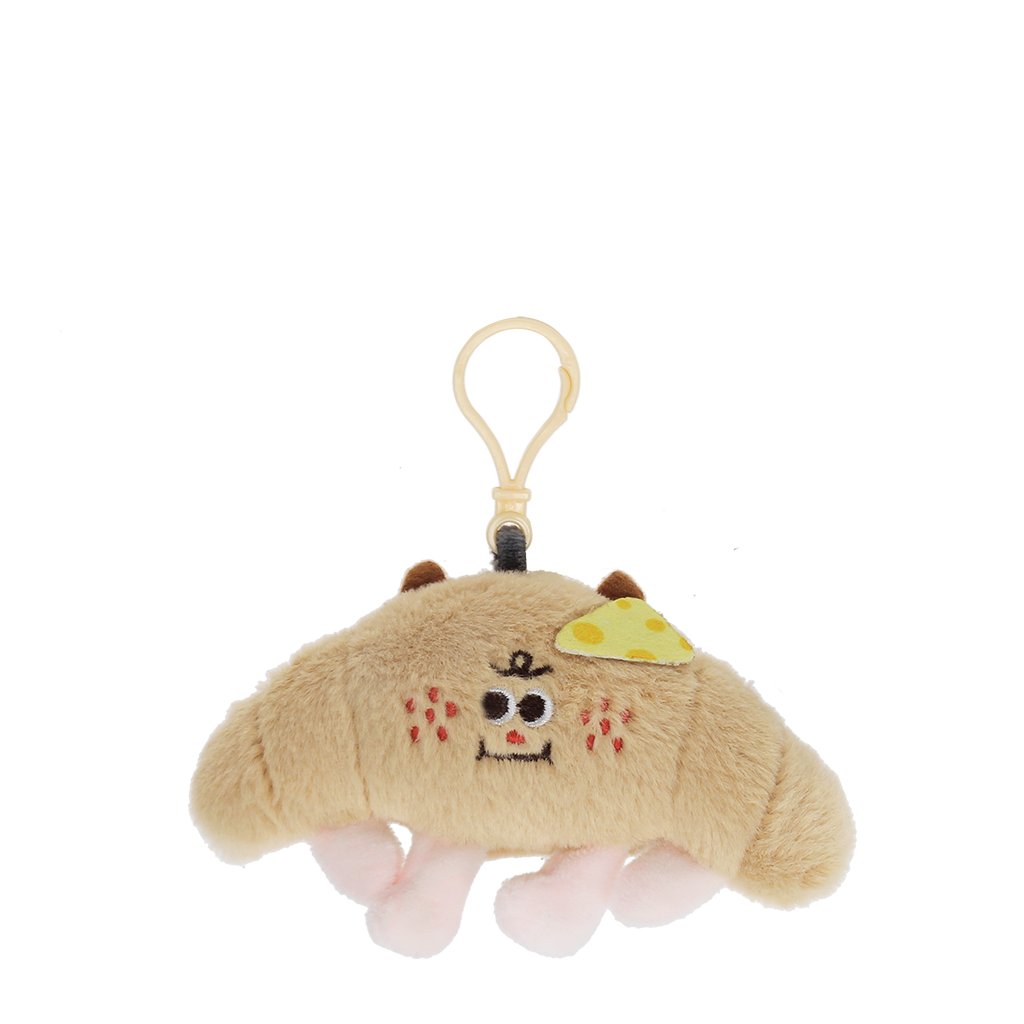 Rex London - Pluche tasaccessoire croissant