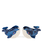 Rex London - Mini Haarklipjes Walvissen (set van 2)