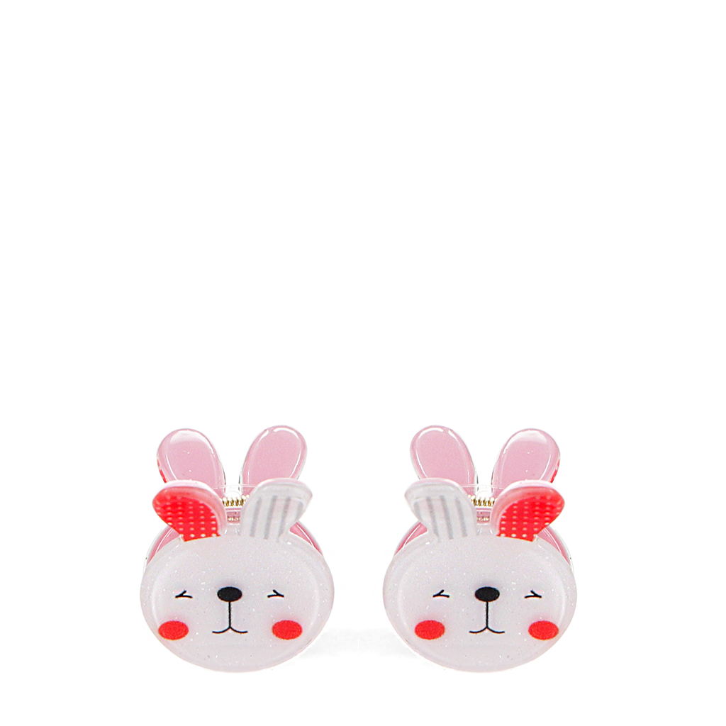 Rex London - Mini Haarknipjes Konijntjes (set van 2)