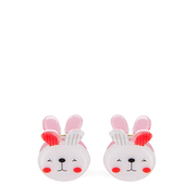 Rex London - Mini Haarknipjes Konijntjes (set van 2)