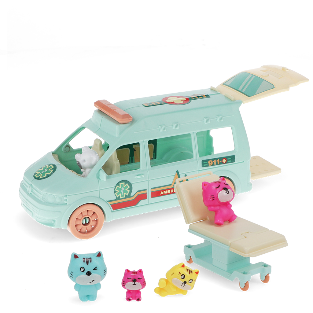 Rex London - Speelset Kattenambulance Little World