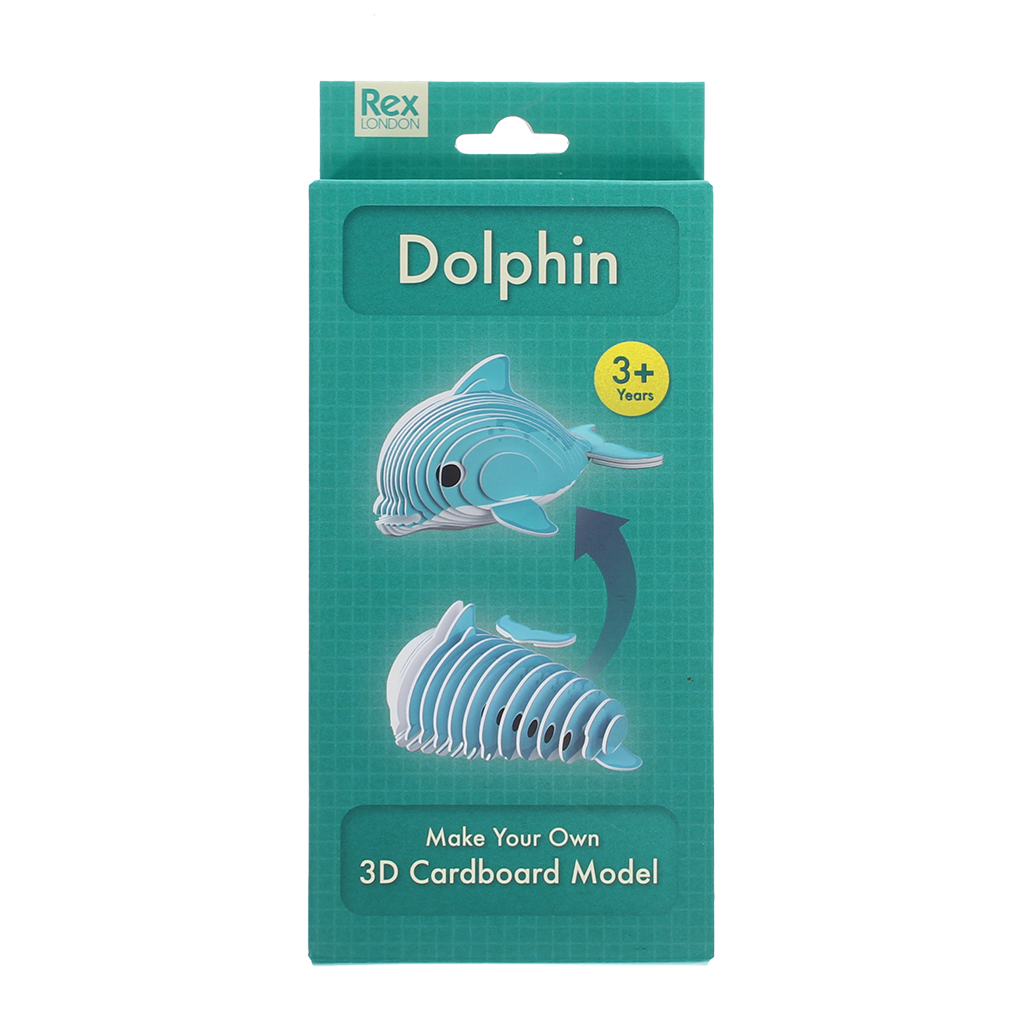 Rex London - Maak je eigen 3D dolfijn bouwpakket