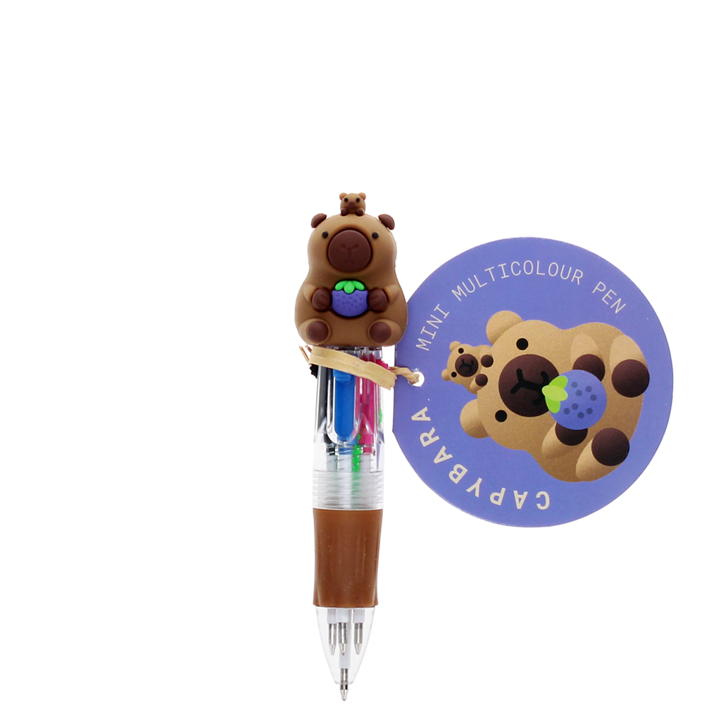 Rex London - Mini vierkleurenpen - Capybara