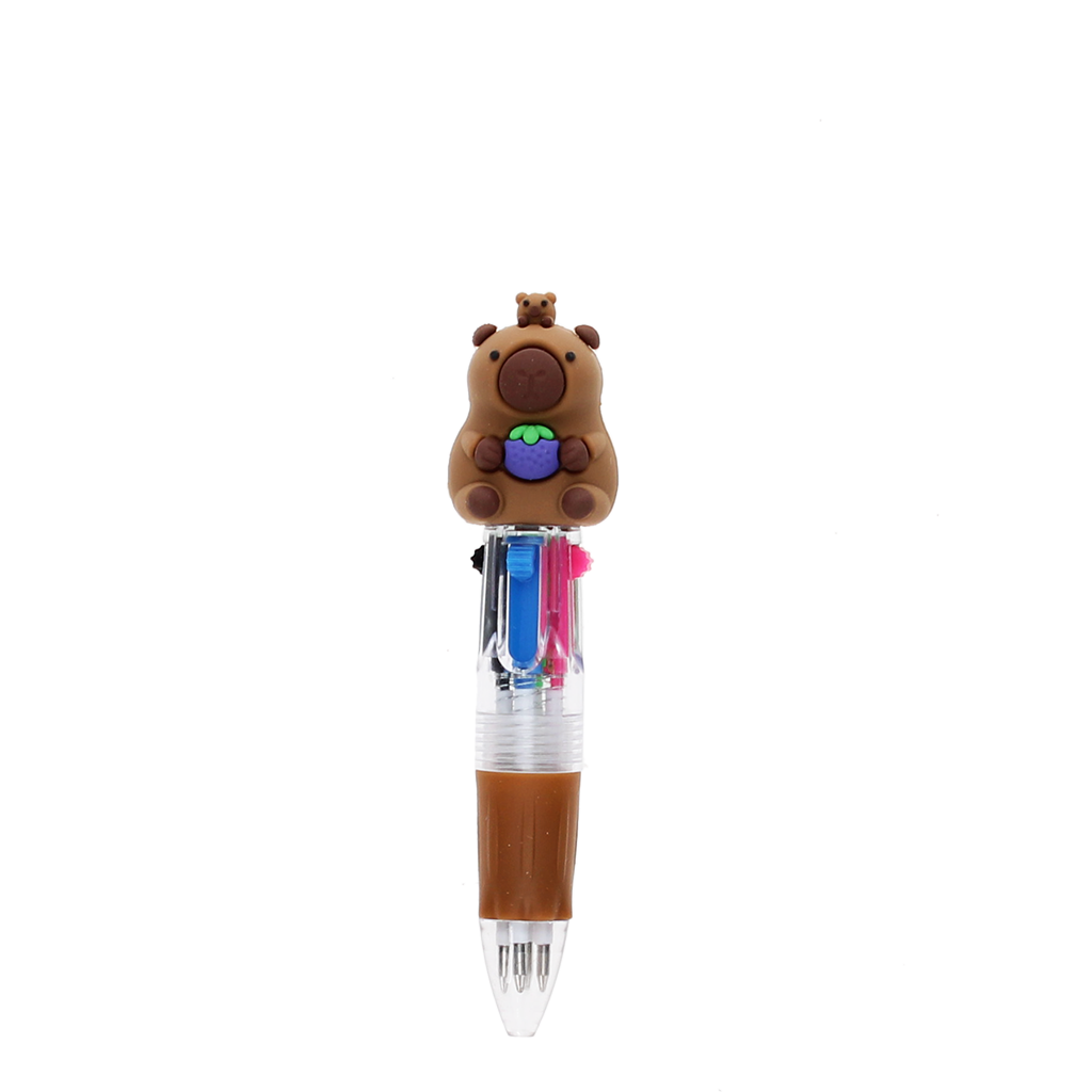 Rex London - Mini vierkleurenpen - Capybara