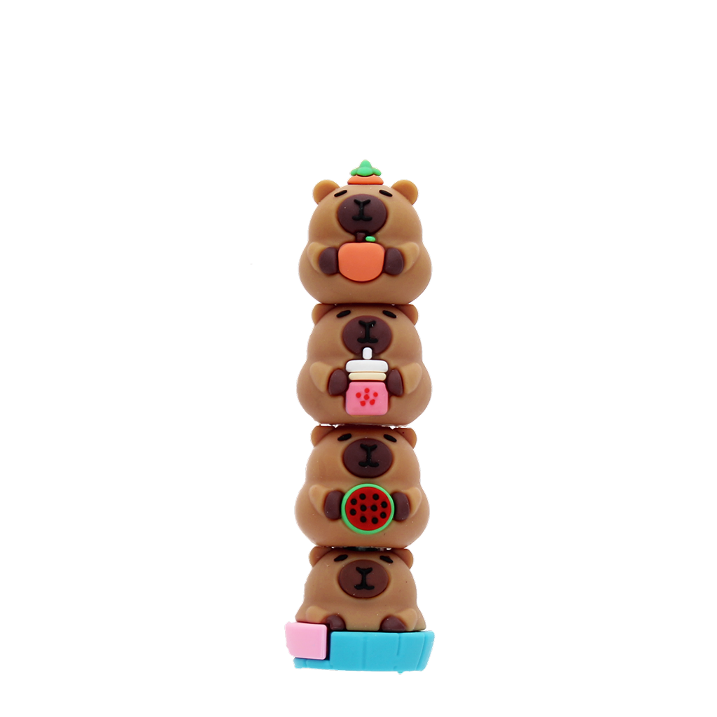 Rex London - Stapelbare Markeerstiften Set Capybara