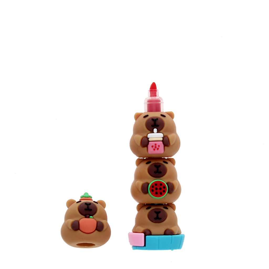 Rex London - Stapelbare Markeerstiften Set Capybara