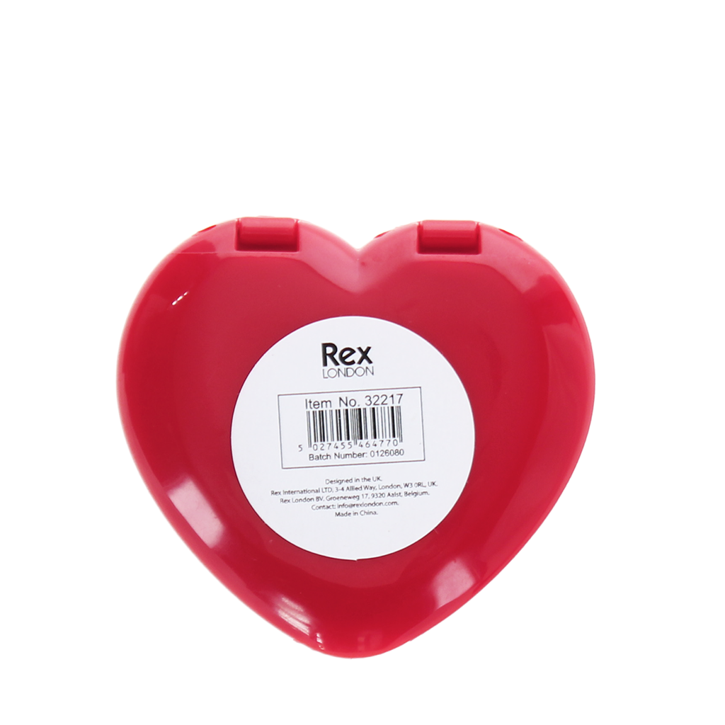 Rex London - Zakspiegeltje Rood Hart