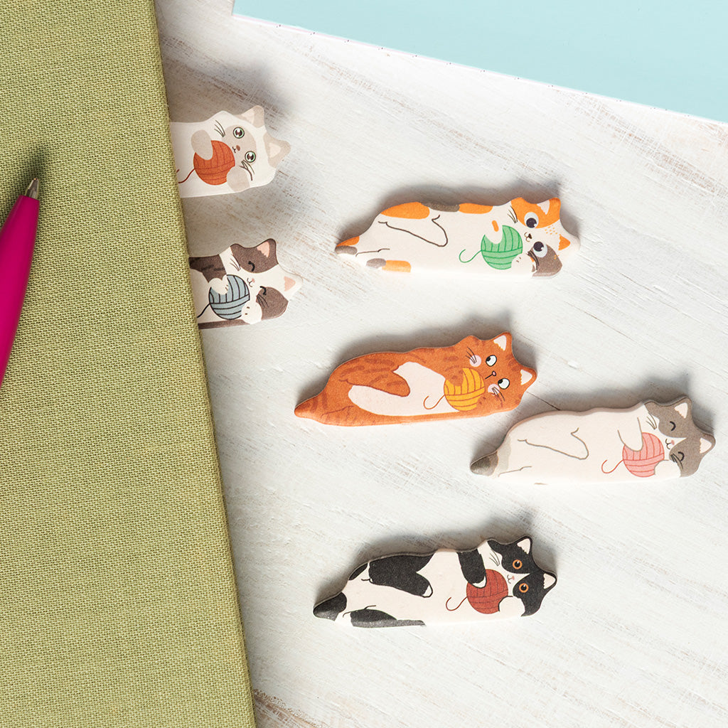Rex London - Index stickers (set van 6) - Katten