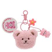 Rex London - Pluche tasaccessoire met lipgloss - Teddybeer