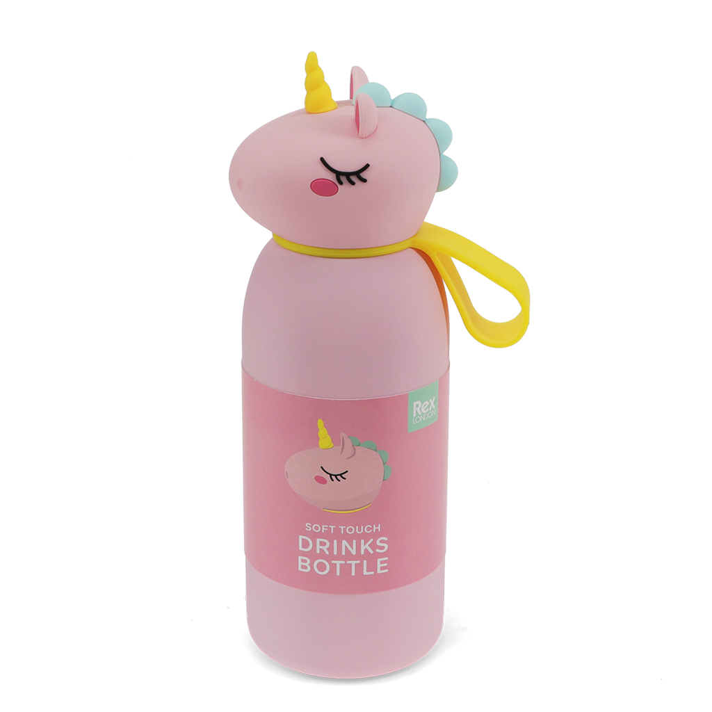 Rex London - Drinkfles met Eenhoornkop 350ml