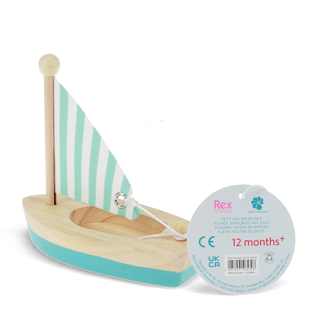 Rex London - Houten Zeilboot