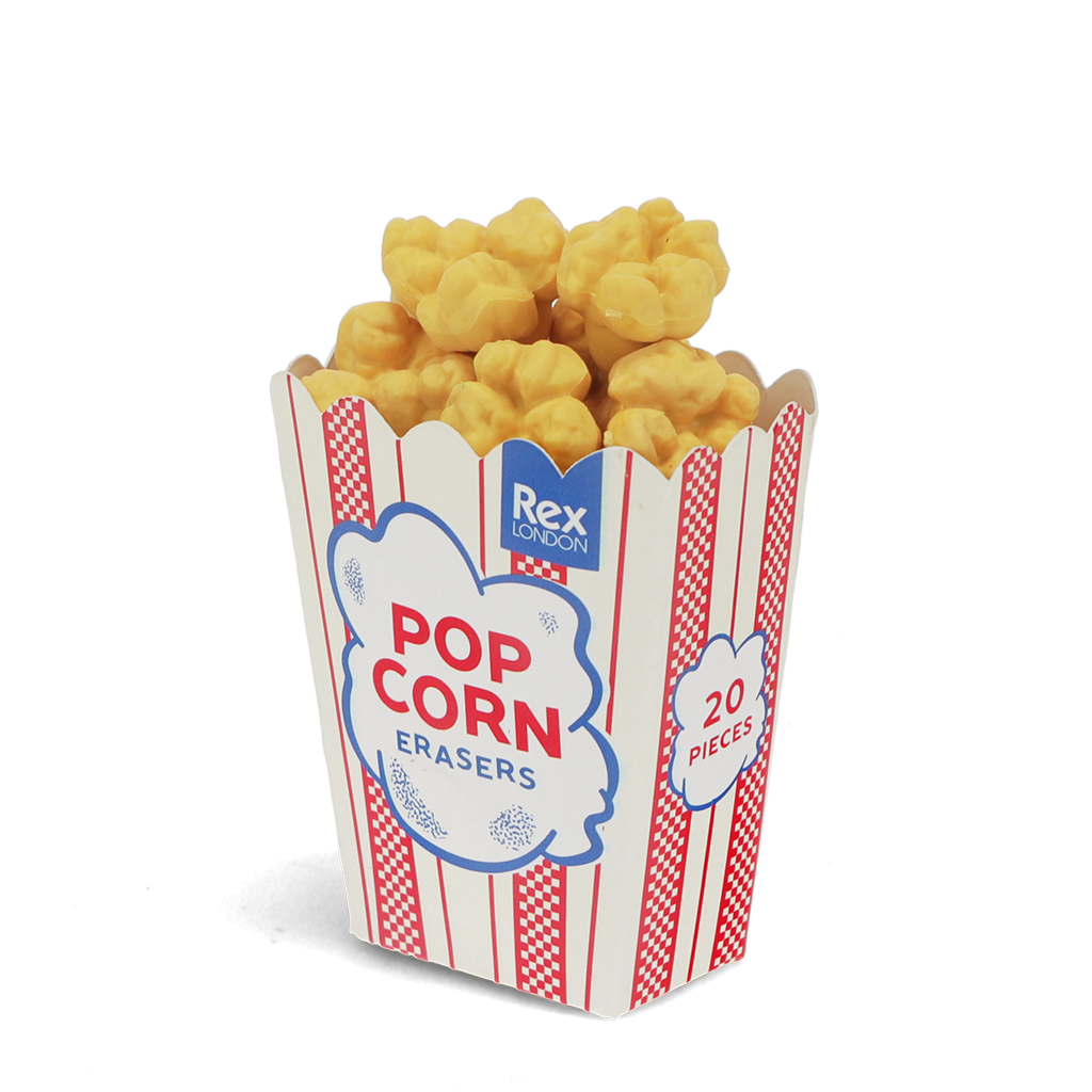 Rex London - Popcorn gummen in mini emmer (20 stuks)