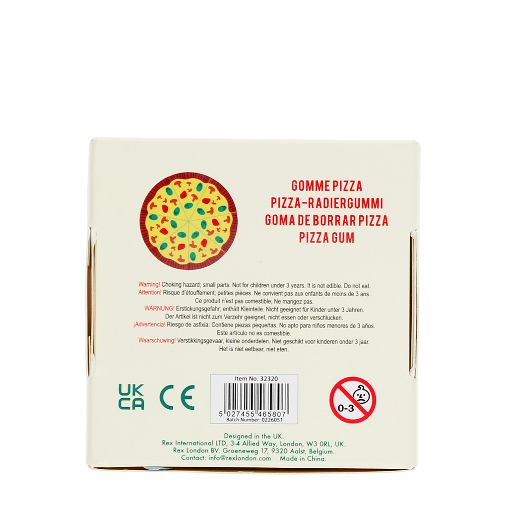 Rex London - Pizza gum (7 plakjes)