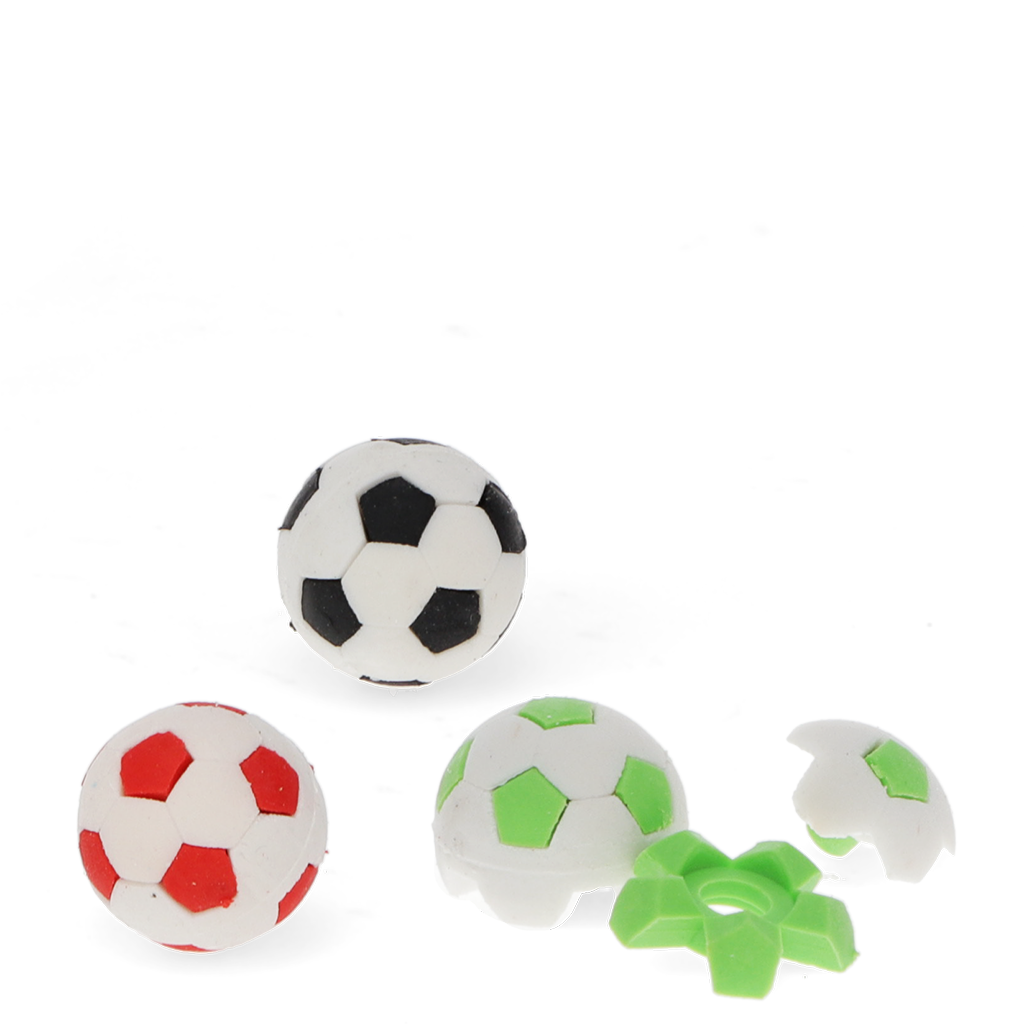 Rex London - Mini voetbal gummen (set van 3)