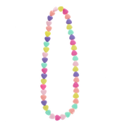 Rex London - Ketting Hartjes Pastelkleuren