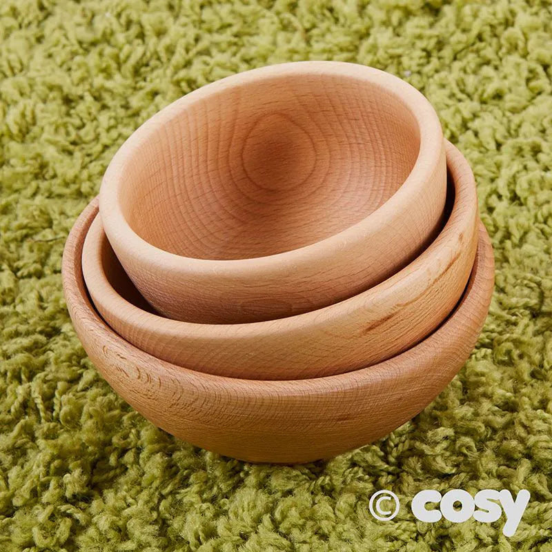 Cosy - Houten Nestschalen Set van 3