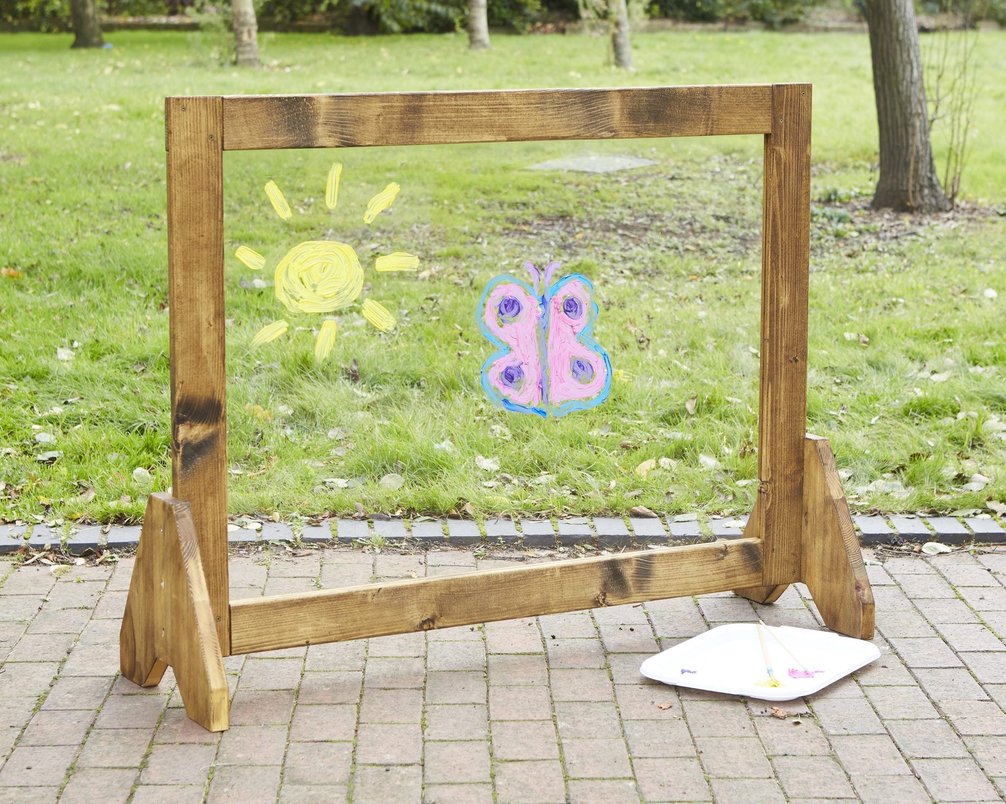 Cosy - Vrijstaand Plexiglas Schildersezel