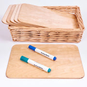 Cosy - Natuurhouten Whiteboard A4 (6 stuks)