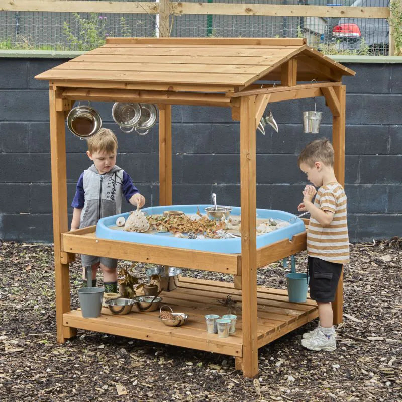 Tuff Tray Stand 100cm hout voor buiten