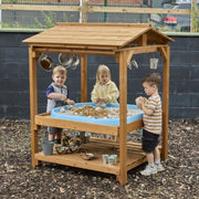 Tuff Tray Stand 100cm hout voor buiten