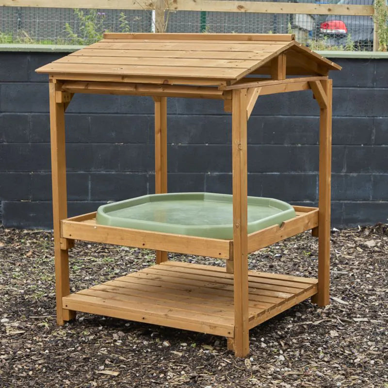 Tuff Tray Stand 100cm hout voor buiten