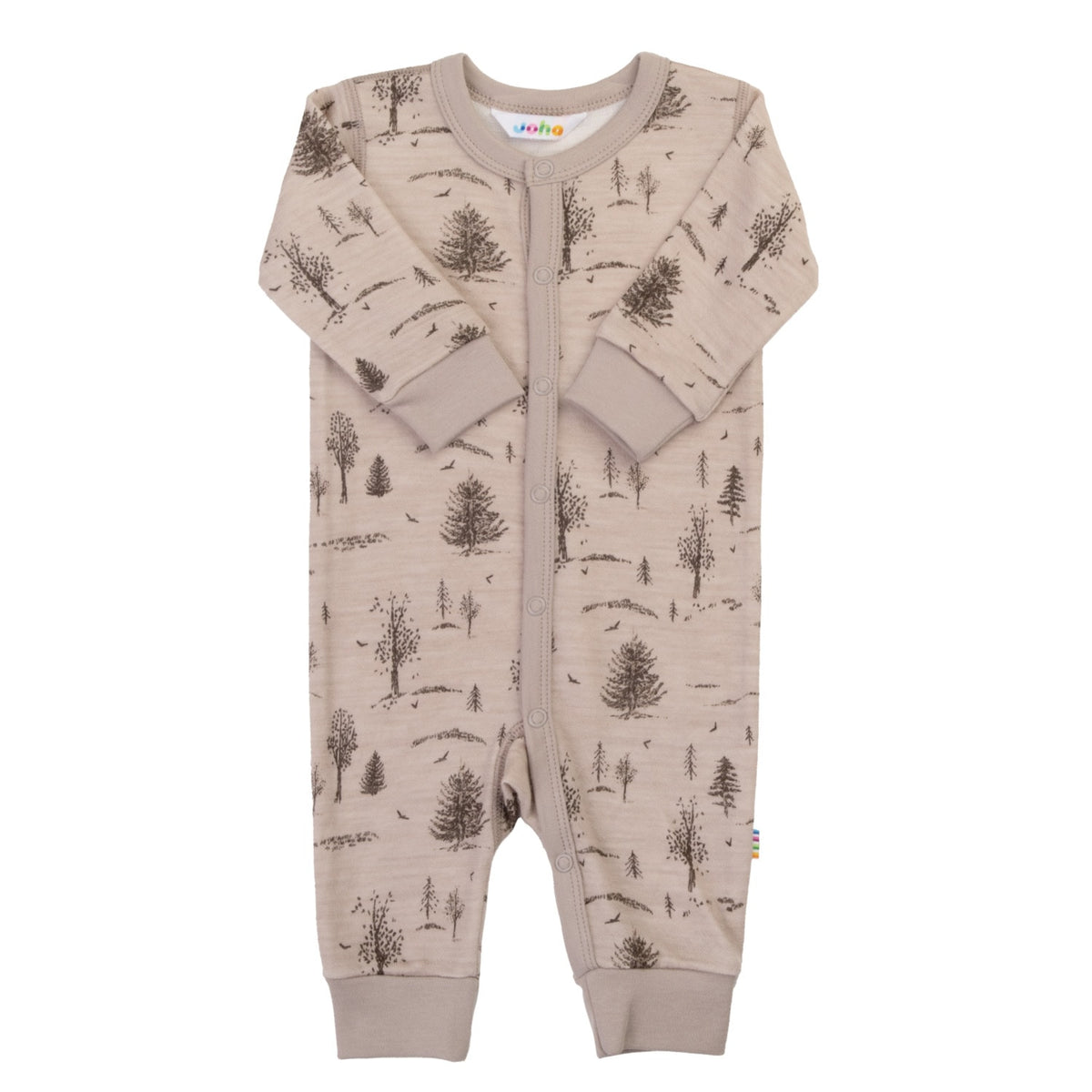 Joha - Wol/Bamboe Jumpsuit - Beige