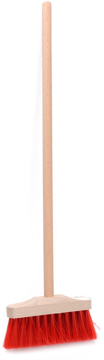 Playwood - Houten Bezem Rood