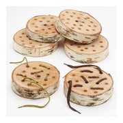 Cosy - Houten Rijgfiguren Mini (6 stuks)