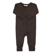 Joha - Wol/Zijde Jumpsuit - Donkerbruin