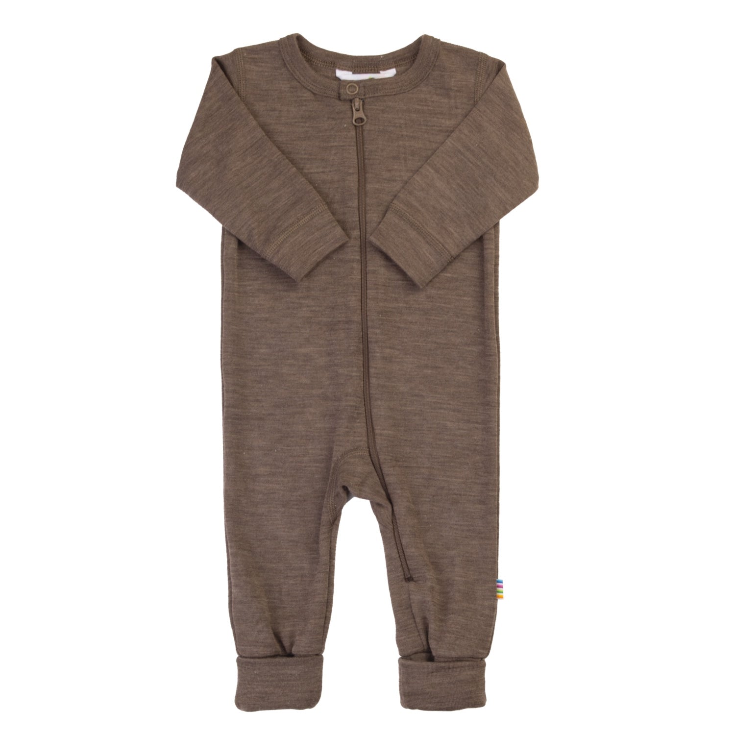 Joha - Wol/Zijde Jumpsuit - Donkerbruin