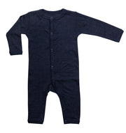 Joha - Wol/Zijde Jumpsuit - Marineblauw