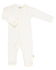 Joha - Wol/Zijde Jumpsuit - Ecru