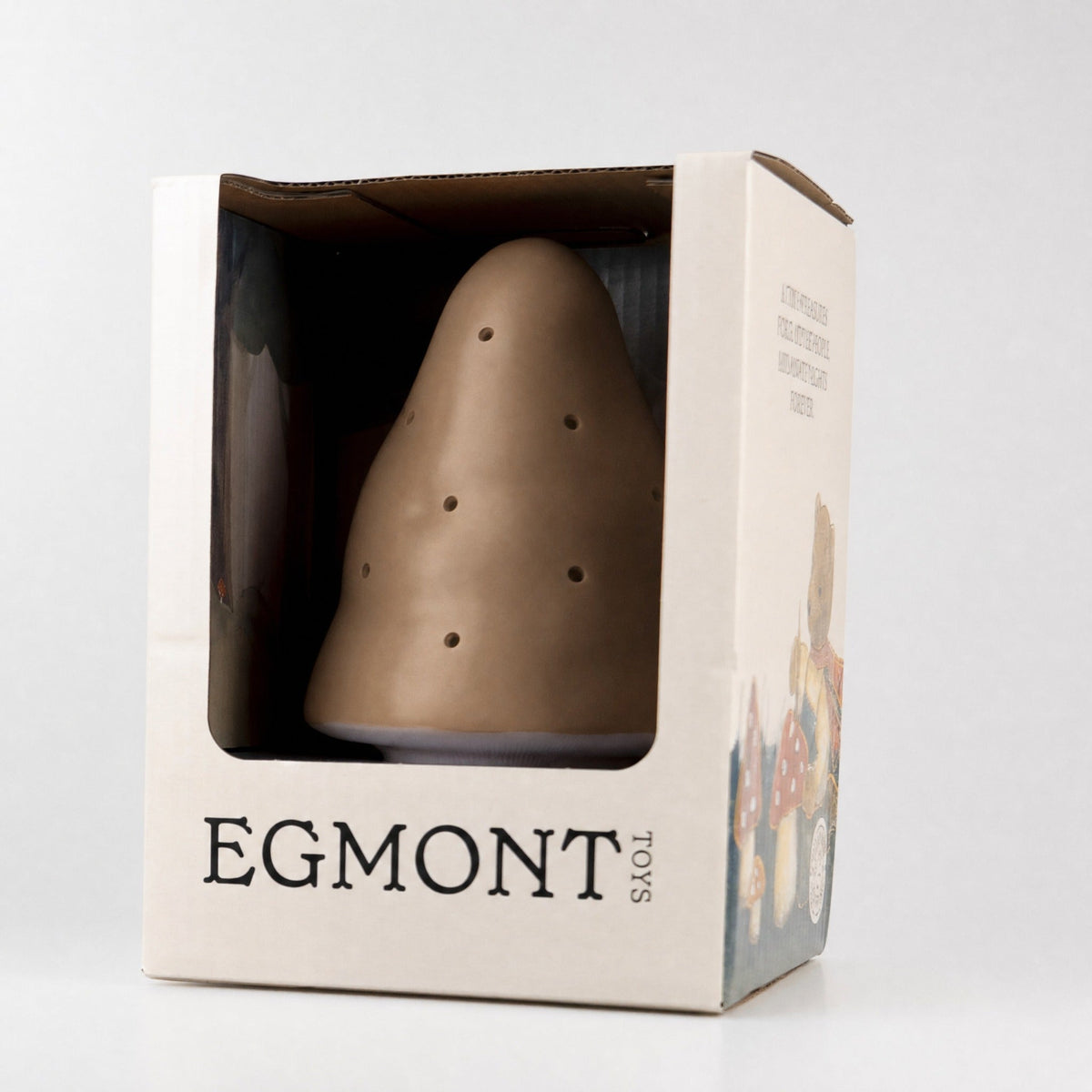Egmont Toys - Lamp Paddenstoel Chocolade 15 x 28 cm - Heico